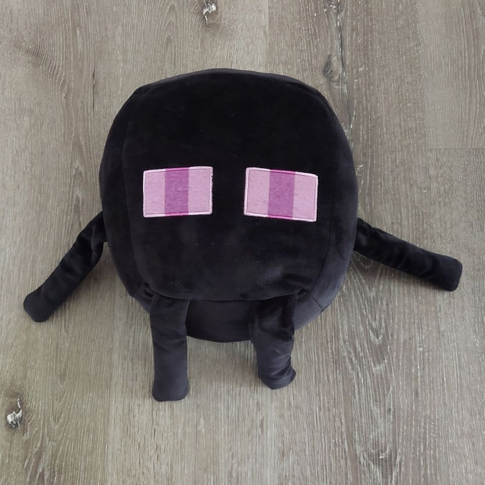 Minecraft Mattel Enderman Plush Cuutopia 2023 Mojang Studios